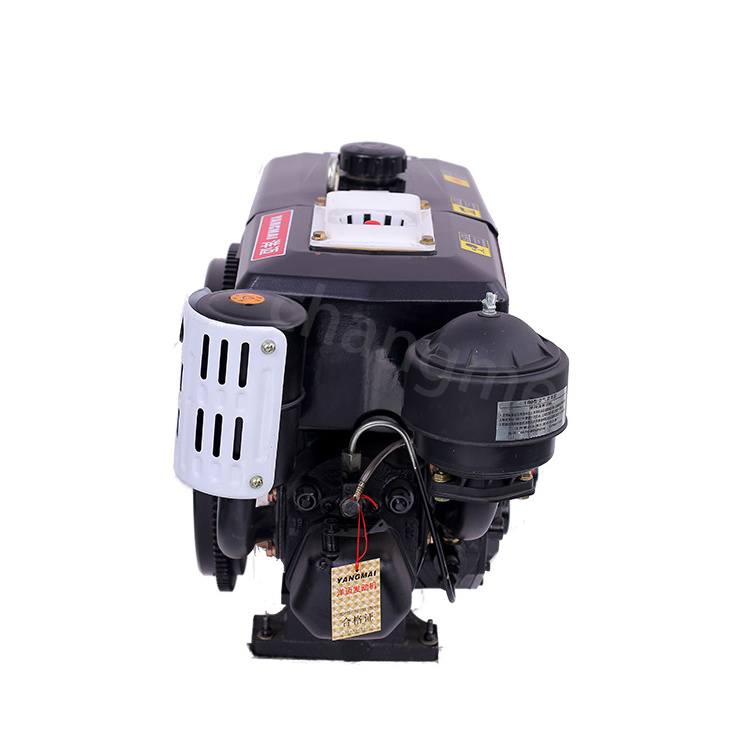 yangmai Series 22hp Small Mini Diesel Engine 1 Single Cylinder Diesel Engine for Marine Ships