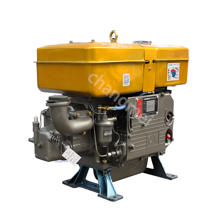 28hp engine diesel motor zs1125 Electric start water-cooled single cylinder diesel engine