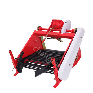 Multifunction Potato Harvester Hand  Walking Mini Tractor Garlic Peanut Sweet Potato Reaper