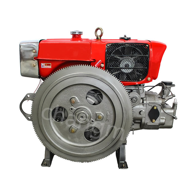 zs1100 Water-cooled Electric start diesel tractor  engine ZS1100M  marine Single cylinder diesel engine 15hp motor diesel