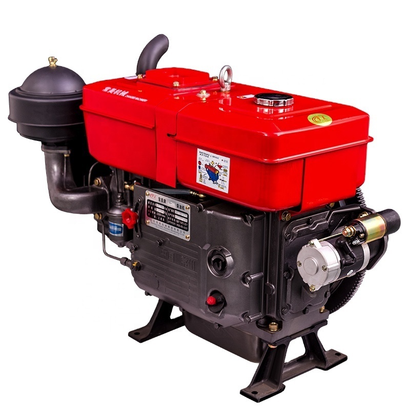 china cheap engine 8hp 10hp 12hp 15hp 18hp 20hp 22hp 25hp 28hp 32hp 1 cylinder diesel motor