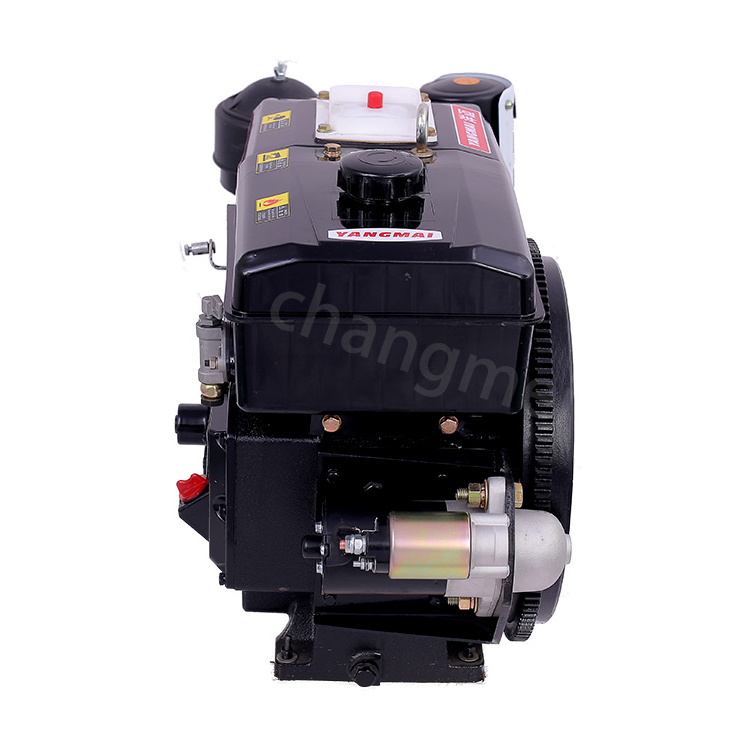 yangmai Series 22hp Small Mini Diesel Engine 1 Single Cylinder Diesel Engine for Marine Ships