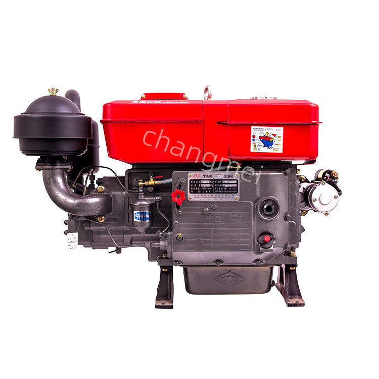 zs1125 zs1130 Single cylinder water-cooled diesel engine 28hp 32hp Electric started diesel engine