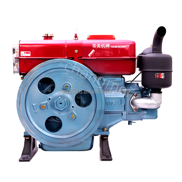 water pump 20hp with diesel engine zs1105 zs1110  electric start marine diesel engine 18hp diesel engine