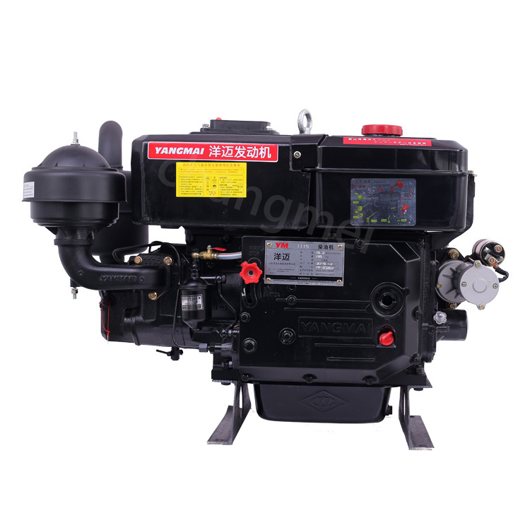 YM 36 HP marine diesel engine single cylinder yangmai 28hp  motores marinos diesel