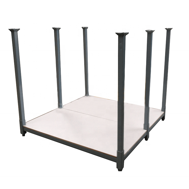 Stack rack for fabric roll portable rack for cloth storage 60''x60''x60'' custom design available