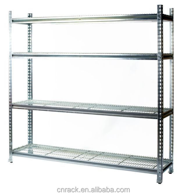 Cool room shelving galvanization boltless rack