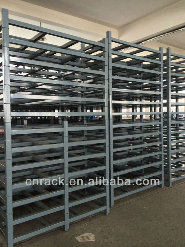 Stack rack for fabric roll portable rack for cloth storage 60''x60''x60'' custom design available