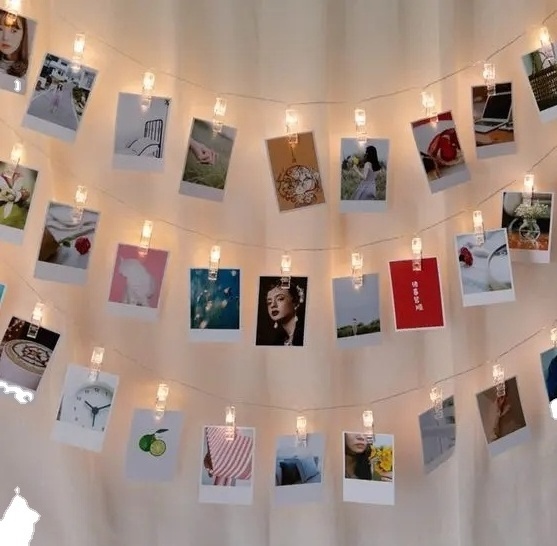 Hot sell USB battery operated Colourful photo clip led string light Wedding Party Christmas Home Decor Lights for Hanging Photos