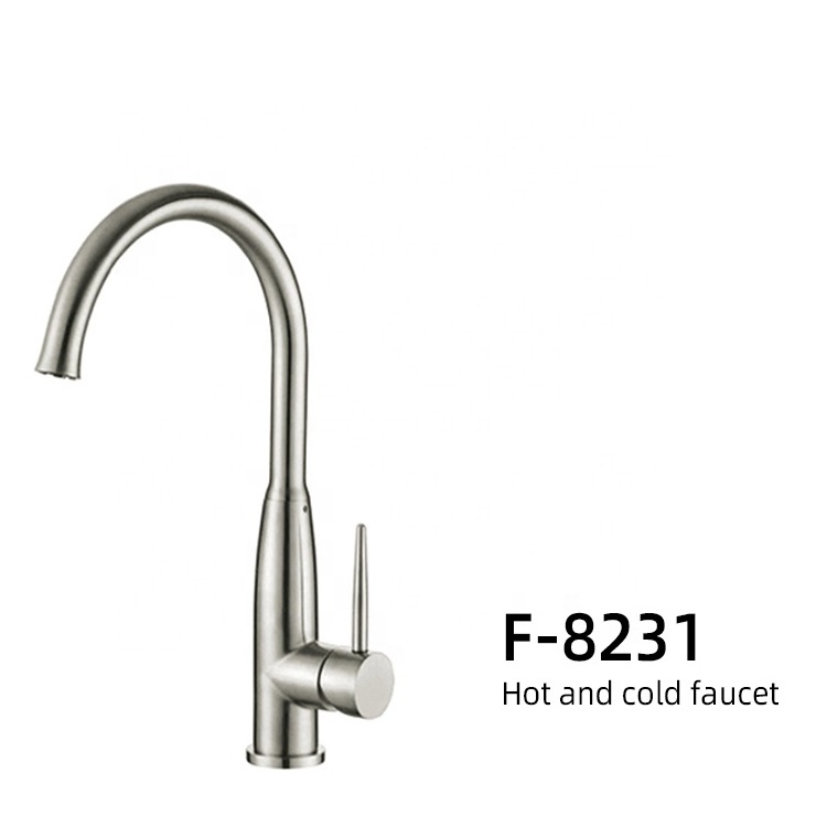 Hot Selling corrosion and acid resistance flexible adjustment sink brushed kitchen faucets