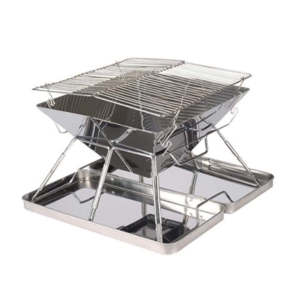 2023 Outdoor Camping Stove Folding Grill Camping Fire Pit Bonfire Grill