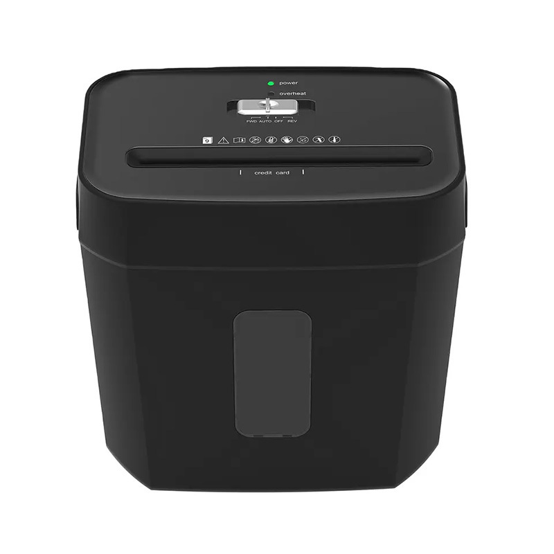 Factory Paper Shredder Machine OS808N--9M Home Office Use clip staple card Auto Feed Paper Shredder