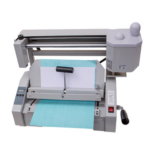 Factory CG30 Desktop Automatic Hot Melt Glue book Hardcover Binder Book Binding Machine