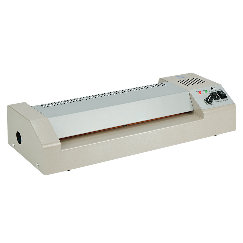 Factory Photo Lamination Machine LM-320 Hot Cold 4 Rolls Pouch Film A3 A4 Photo Laminating Machine