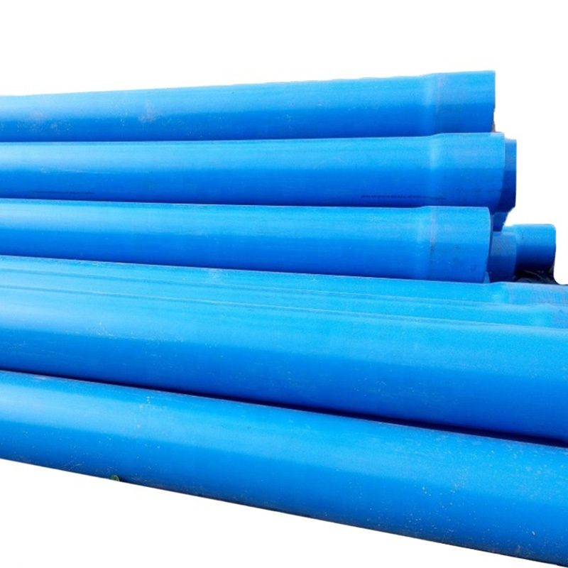 Plastic Irrigation Pipe Oval Plastic 400mm Diameter Pvc Pipe Blue Color 2 Inch Pvc Pipe Water Supply 2mm - 37.4mm PVC-M