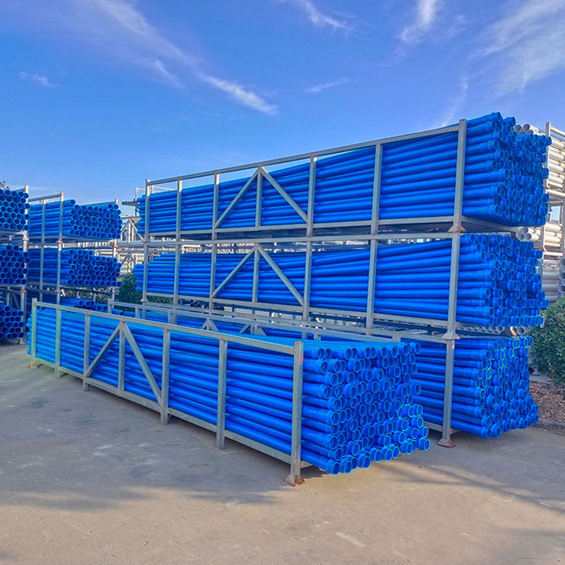 Plastic Irrigation Pipe Oval Plastic 400mm Diameter Pvc Pipe Blue Color 2 Inch Pvc Pipe Water Supply 2mm - 37.4mm PVC-M