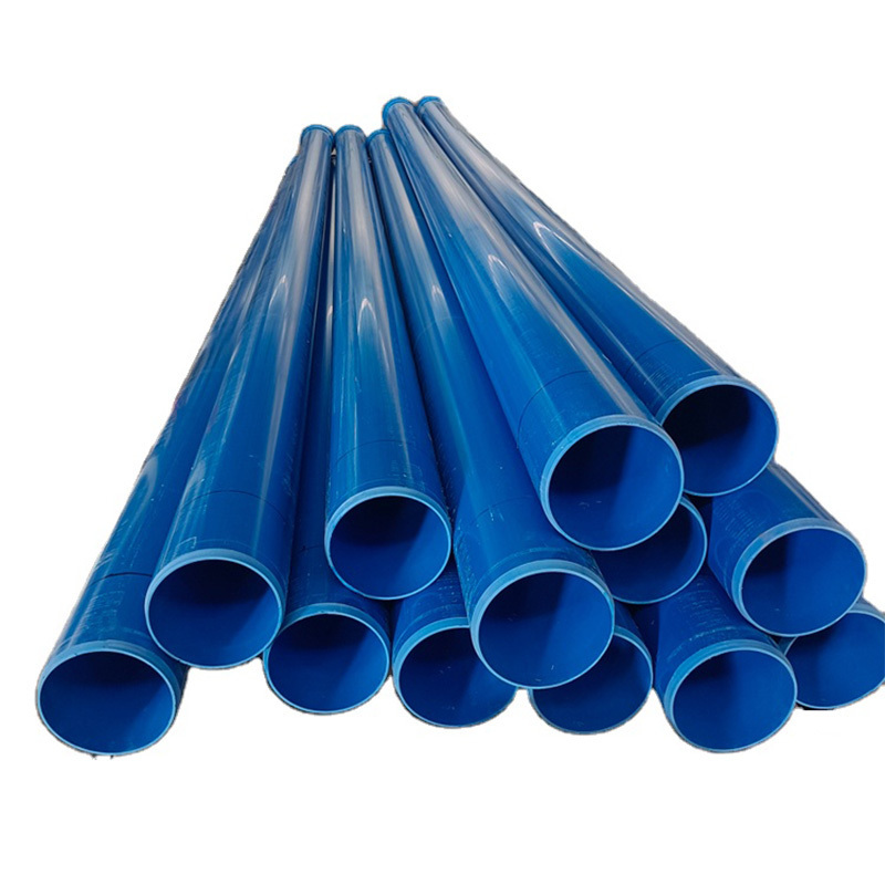 Plastic Irrigation Pipe Oval Plastic 400mm Diameter Pvc Pipe Blue Color 2 Inch Pvc Pipe Water Supply 2mm - 37.4mm PVC-M