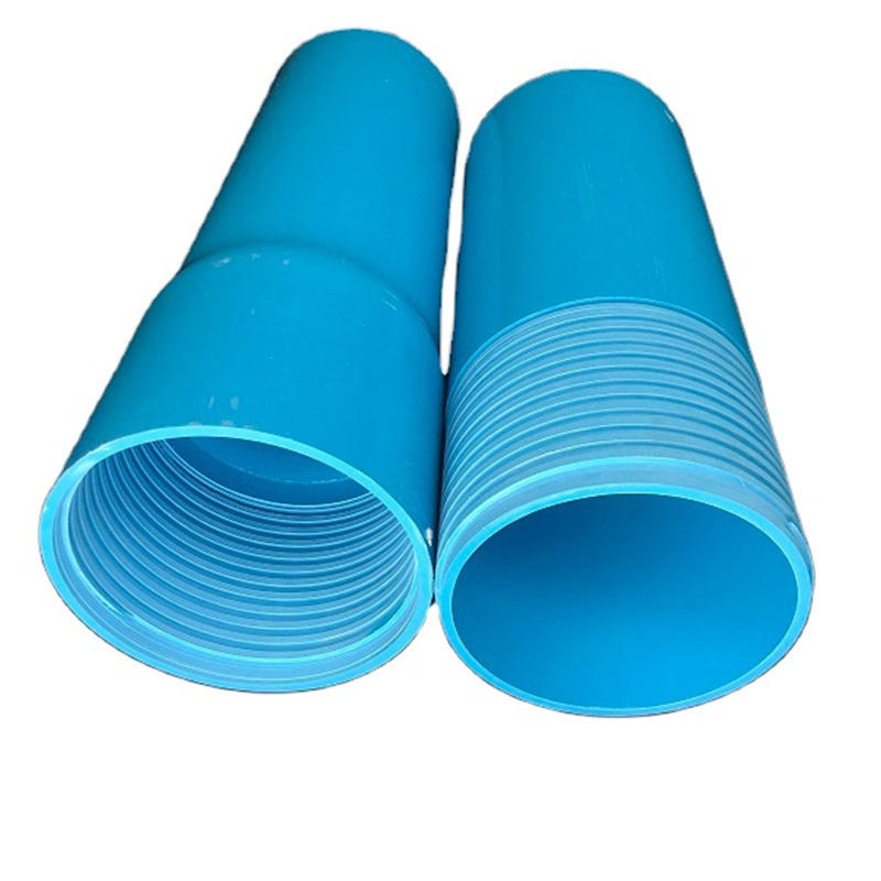 China Manufacturer PVC Borewell Filter Pipe PVC Casing Well Pipe 4