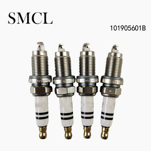 4Pcs Spark plug For VW Santana Lavuda Polo Passat Magotan Sagitar beetle Jetta Skoda Fabia Octavia 101905601B