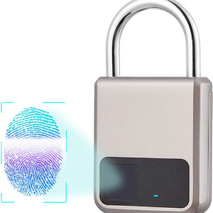 Zinc Alloy Keyless Smart Secure Lock Fingerprint Padlock