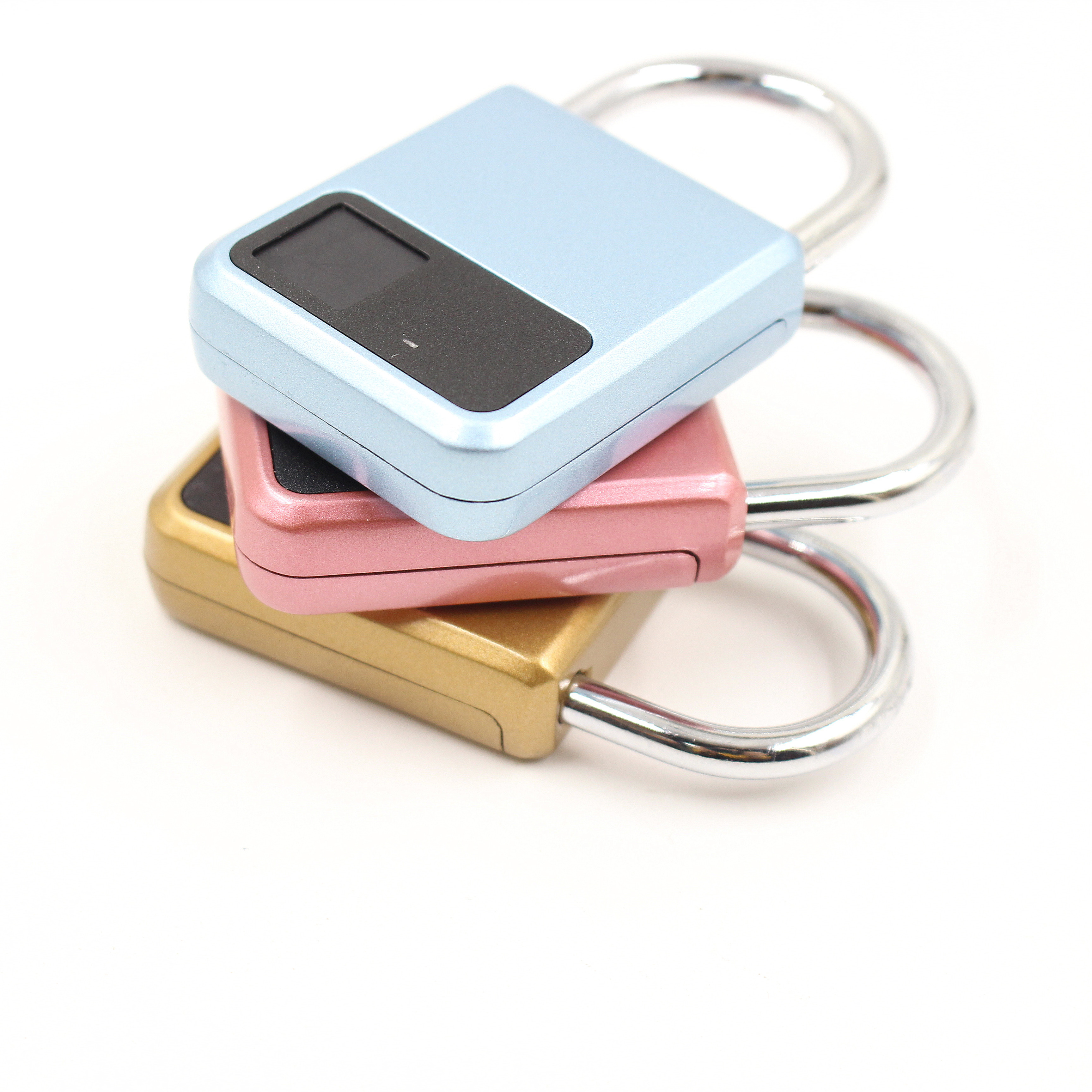 Zinc Alloy Keyless Smart Secure Lock Fingerprint Padlock