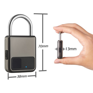 Heavy Duty Padlock Master Key Hotel Lock Fingerprint