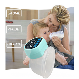 Wearable Massage Breast Pump 3 Modes 9 Levels Adjustable Pump Milk Collector Extractor Relief Breast Pain Electric Breast Pump