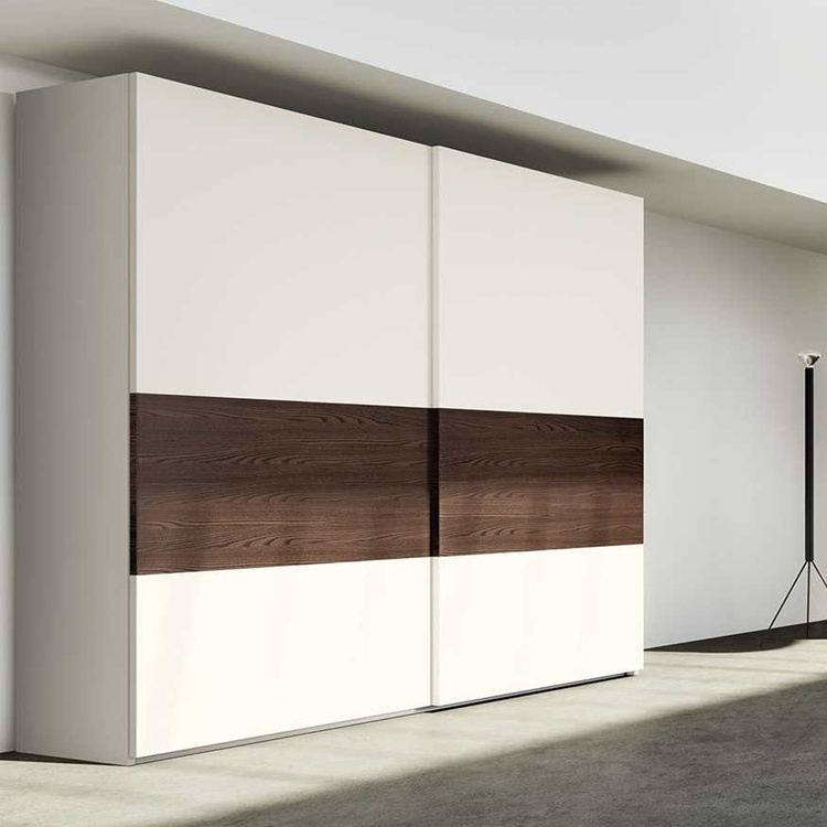 Modern four doors wardrobes bedroom furniture build in wardrobes Turkish style