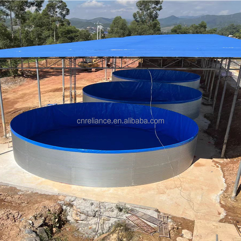 Mobile Aquaculture Ras System Live Fish Transportation Container Live Fish Transport Tanks For Sale