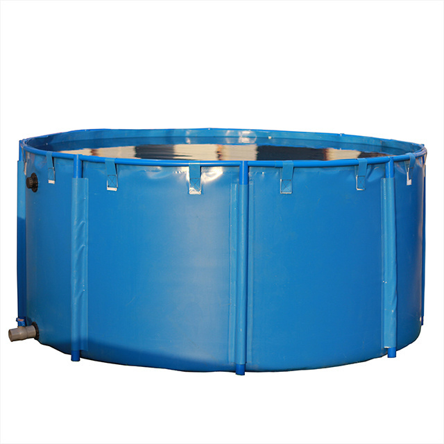 Factory price durable 10 gallon round biofloc plastic live fish transport tanks for creating fish