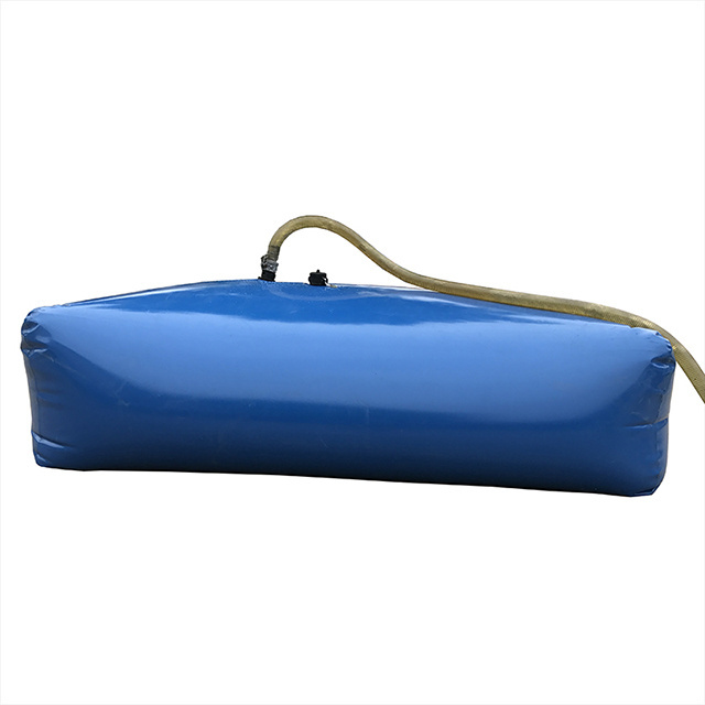 Durable 30000 Liters Collapsible PVC Flexible Water Storage Pillow Tank For Farming