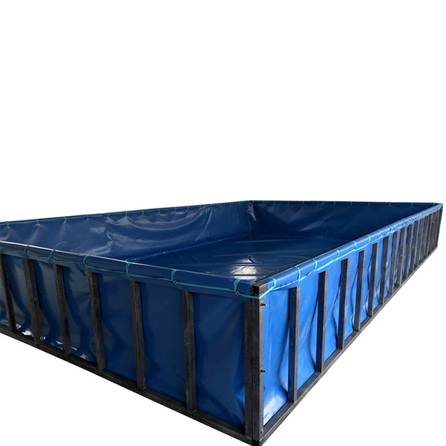 mobile fish pond pvc round fish breeding pools