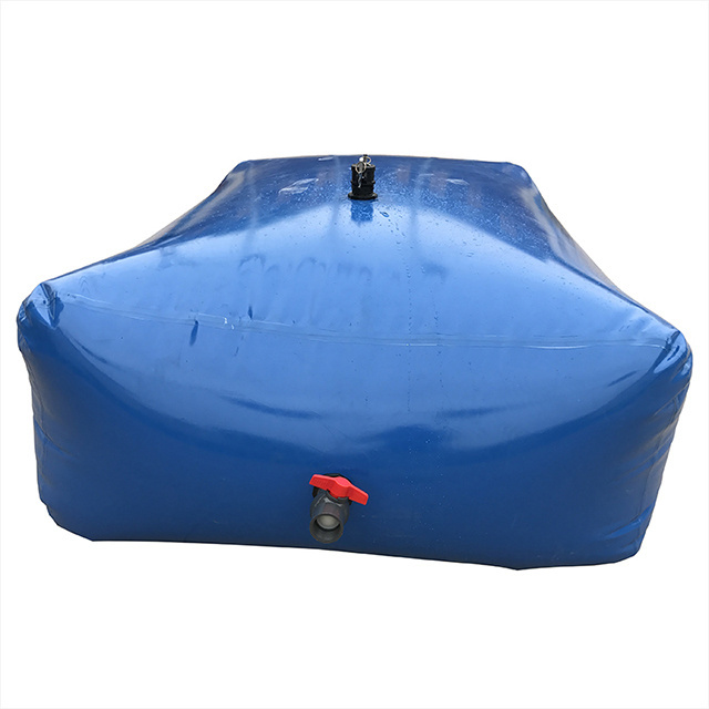 Durable 30000 Liters Collapsible PVC Flexible Water Storage Pillow Tank For Farming