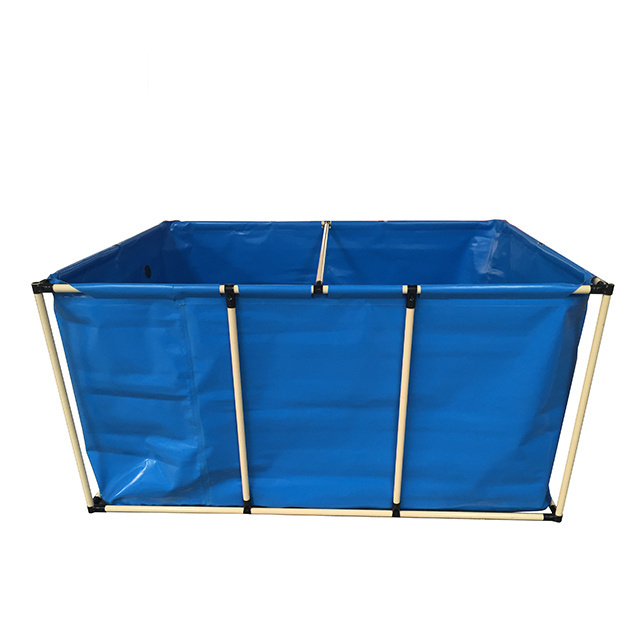 mobile fish pond pvc round fish breeding pools