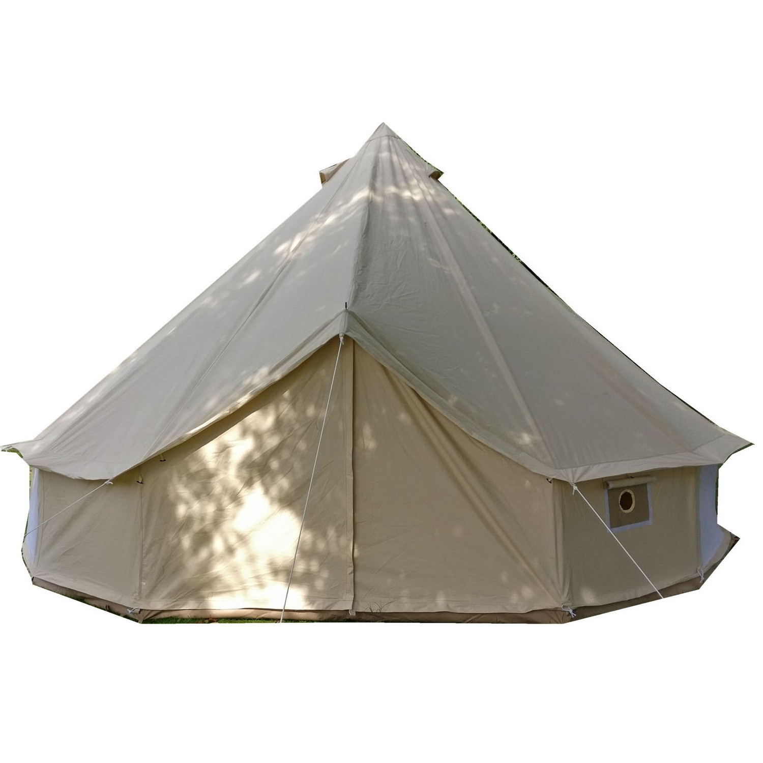 Outdoor Waterproof 4-season High-Quality 5 6 Meter Cotton Oxford Canvas Swag Tienda De Lona Mongolian Yurt Bell Tent