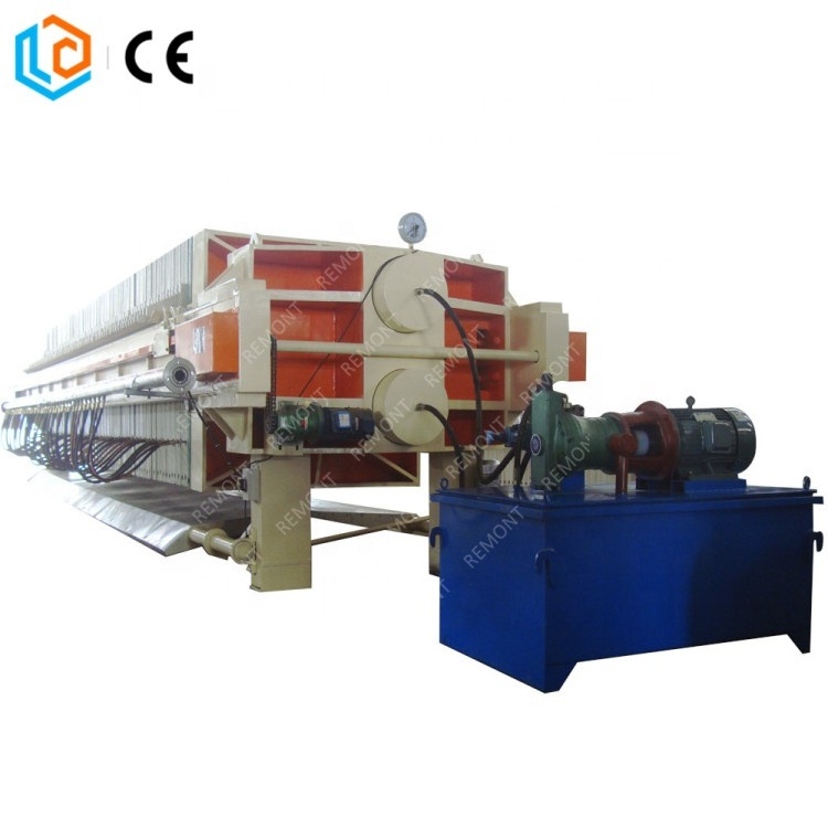 High capacity waste water sludge processing filter press price