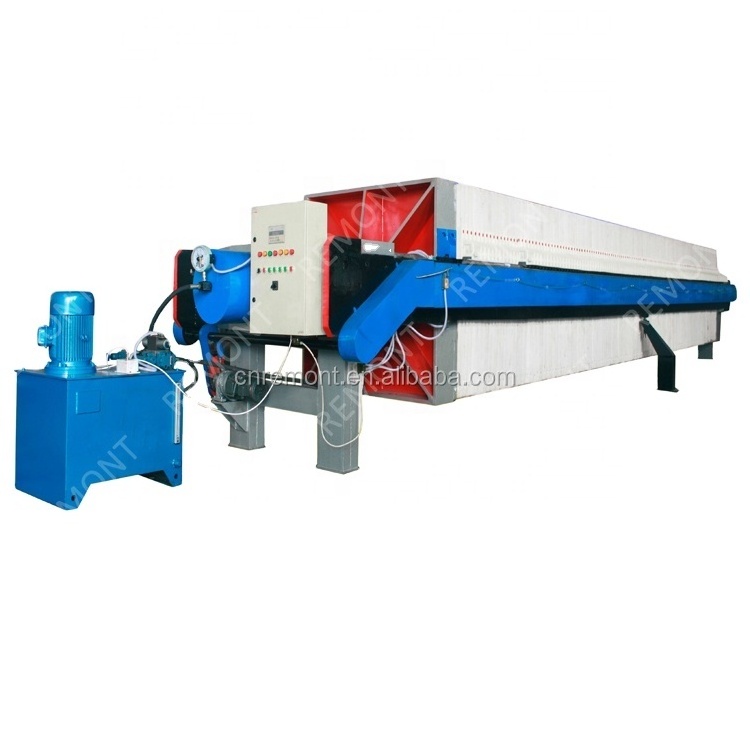 High capacity waste water sludge processing filter press price