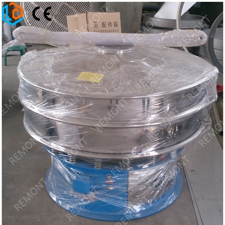 Vibrating screen sieve for mechanical sifter