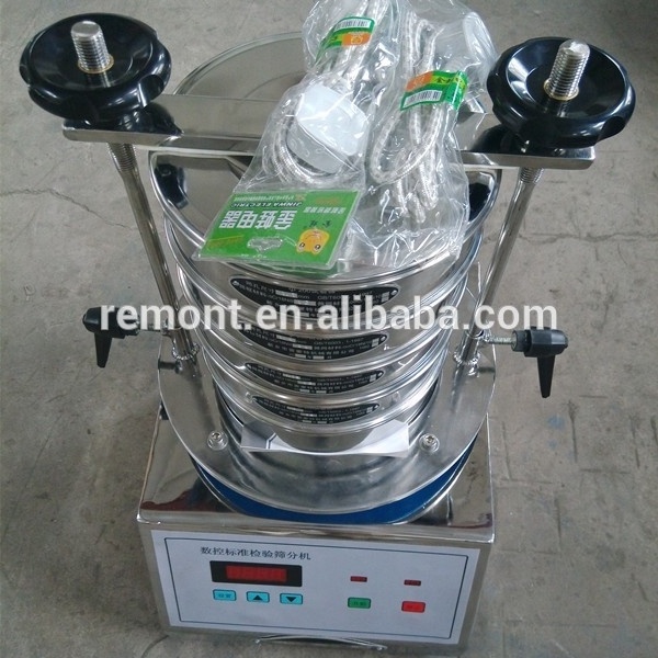 Small machine powder test vibrating sieve shaker