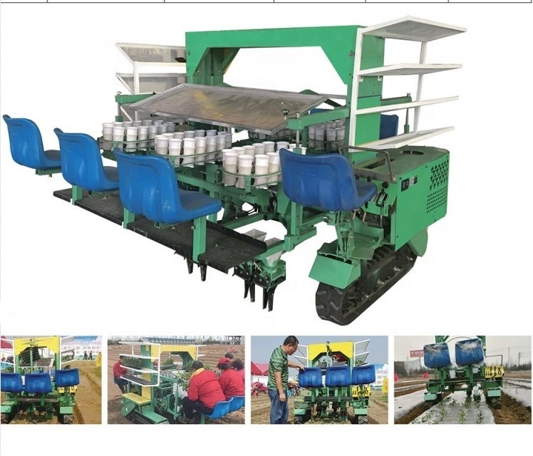 Hot Export scallion Planting Machine / Vegetable Planter / Seeding Transplanter