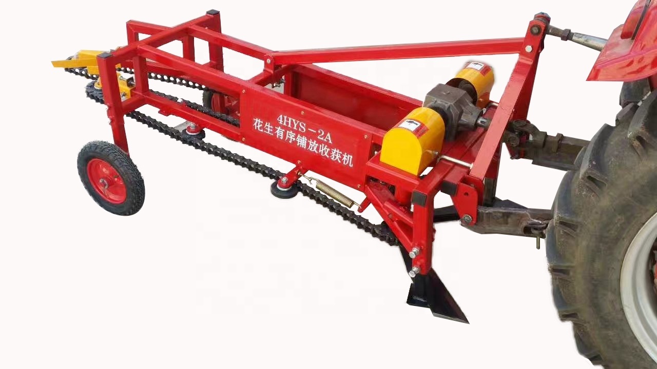 Farm Tractor mounted Peanut Harvester Groundnut Digger harvesting machine with High Quality