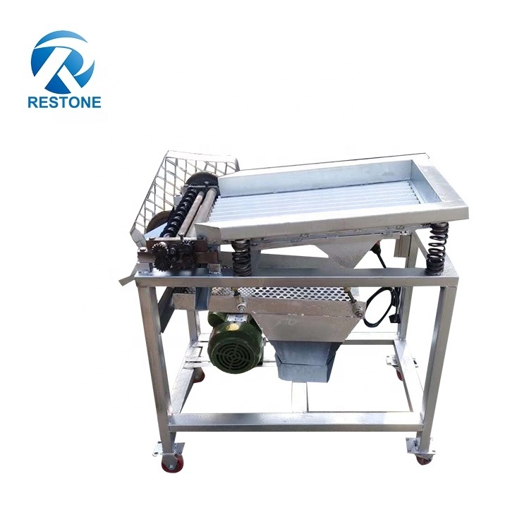 Electric green pea peeling machine/green pea peeler/green pea sheller for hot sale