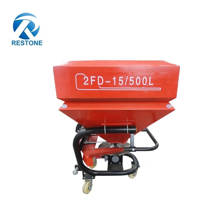 Rear Throw Pasture stainless steel fertilizer spreader Spreading Machine Manure Spreaders