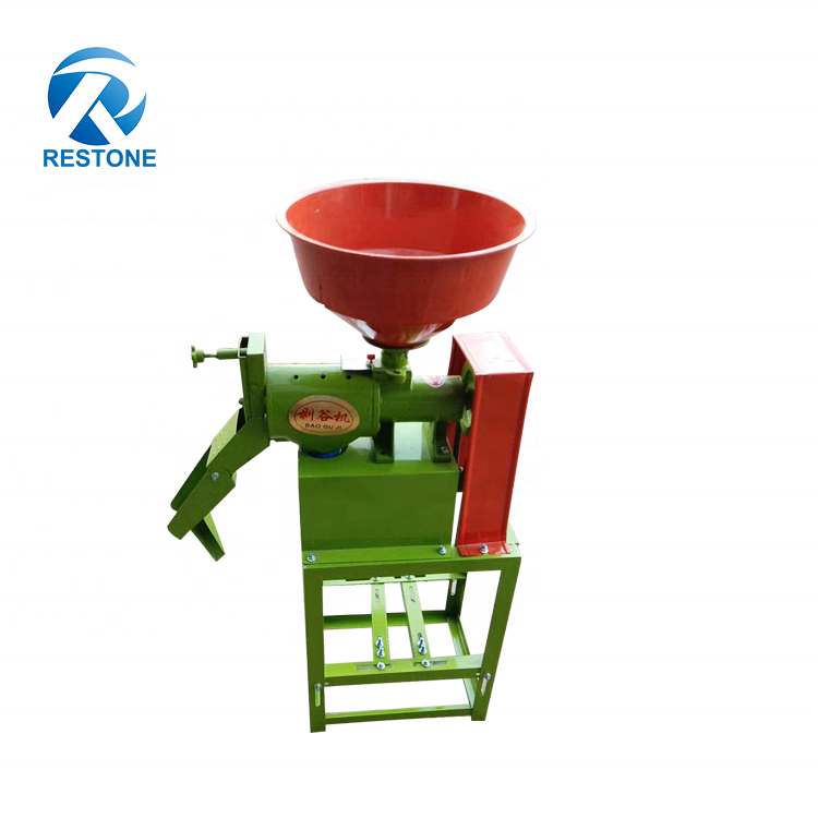 High quality home used paddy rice milling machine/rice peeling machine