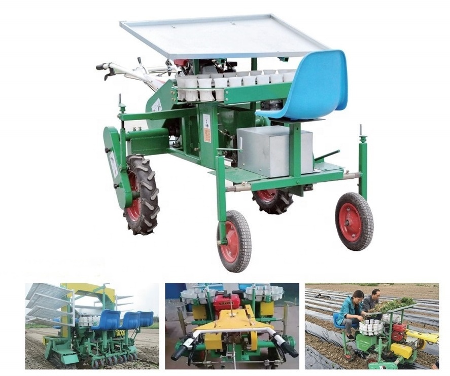 Hot Export scallion Planting Machine / Vegetable Planter / Seeding Transplanter