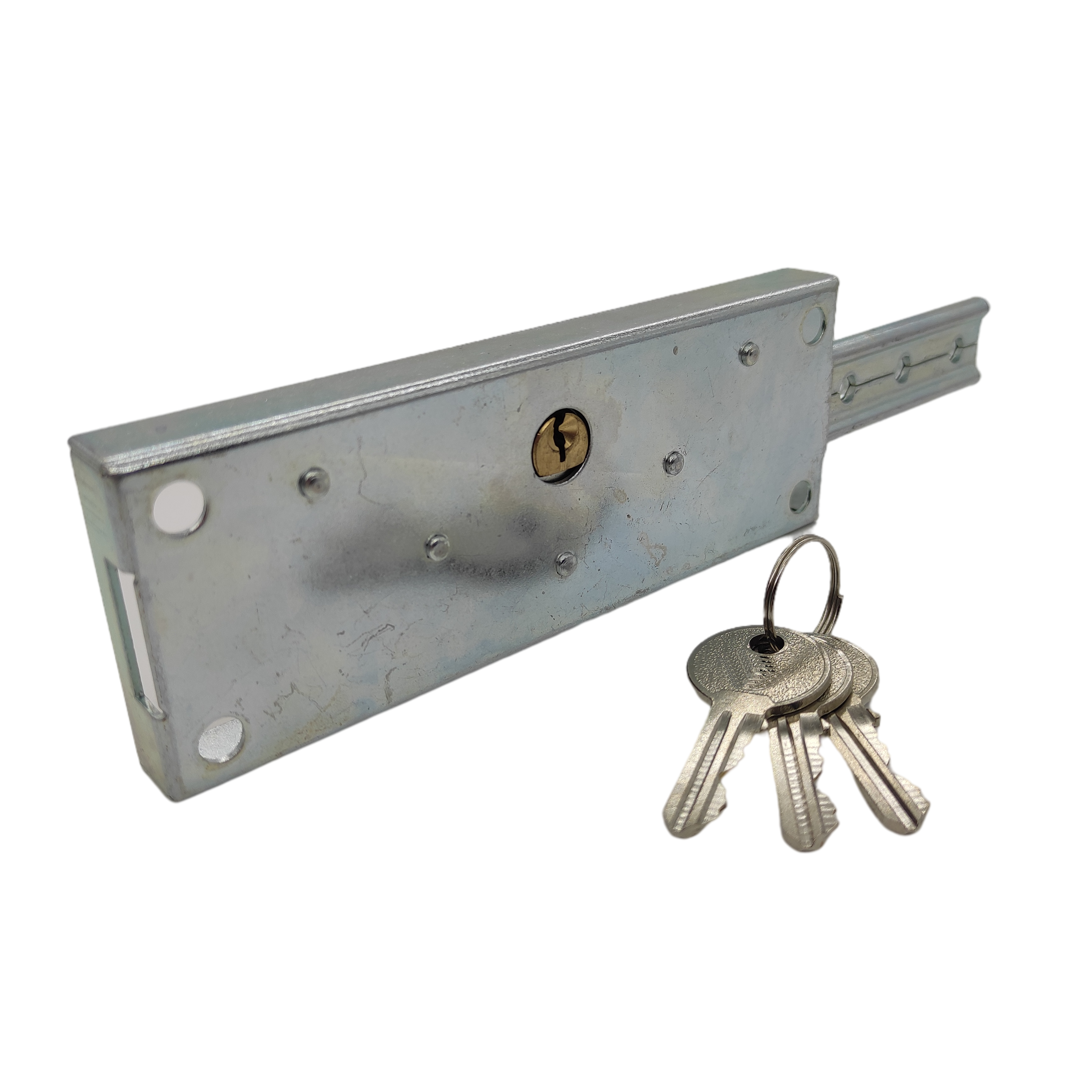 Security Argentina roller shutter Bar lock brass  key lock  door bolt lock