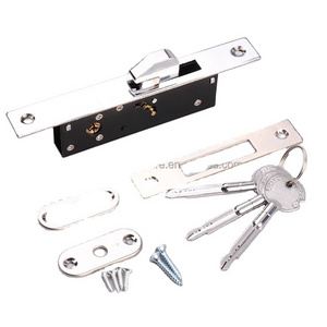 High quality security cross keys sliding hook lock framed Hook door lock