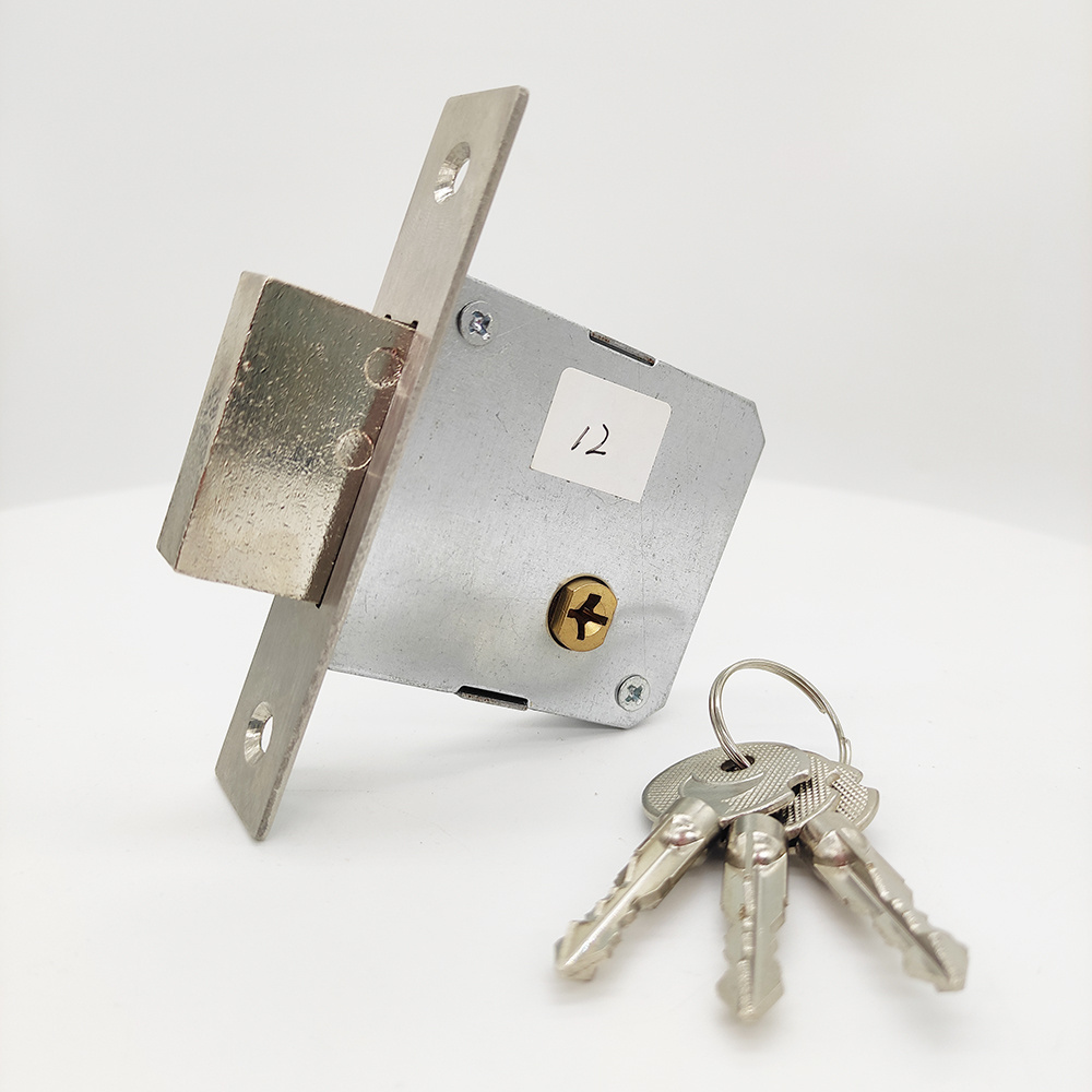 Invisible  Concealed mechanical flathead lock no handle door lock