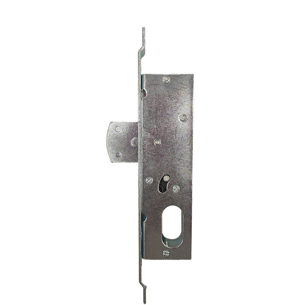 High quality security sliding door lock  with hook locks with oval cylinder