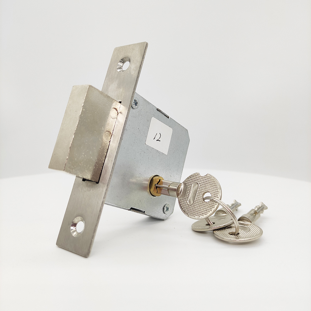 Single Tongue cross key Door Lock deadbolt lock